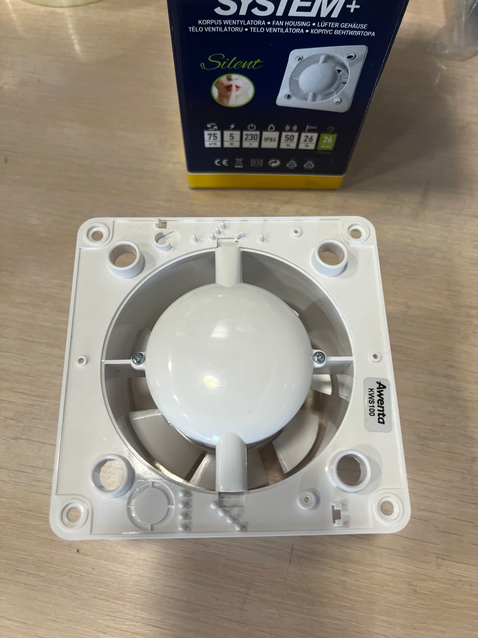 Витяжний вентилятор Awenta System+ Silent KWS100 уцінка ціна 799 грн - фотографія 2