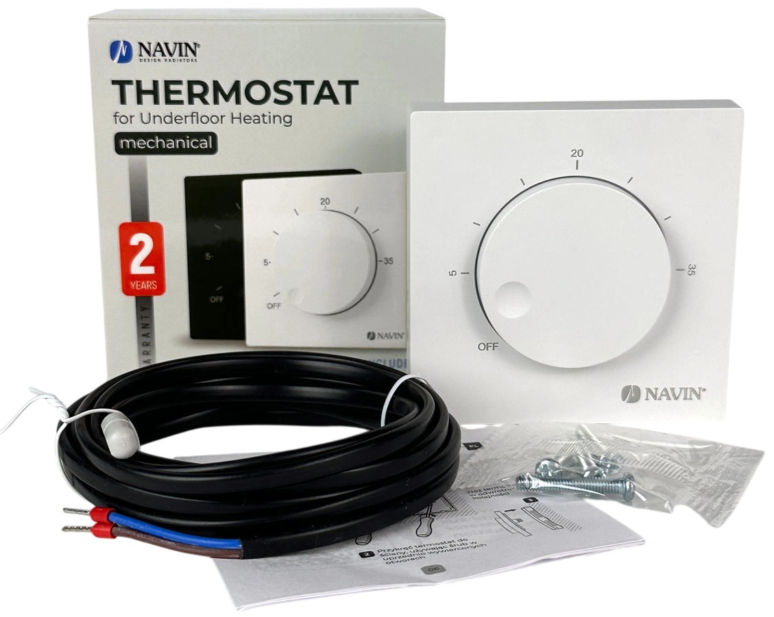 в продаже Комплект теплого пола Navin HaloClear Basic 18/100 + терморегулятор EH84WM-16A (40-102005-0100) - фото 3