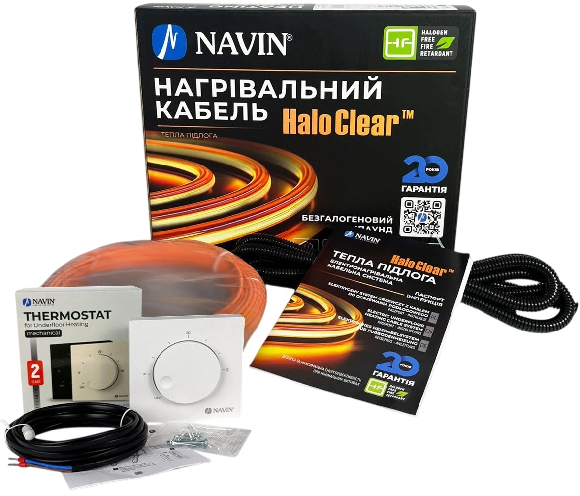 Navin HaloClear Basic 18/100 + терморегулятор EH84WM-16A (40-102005-0100)