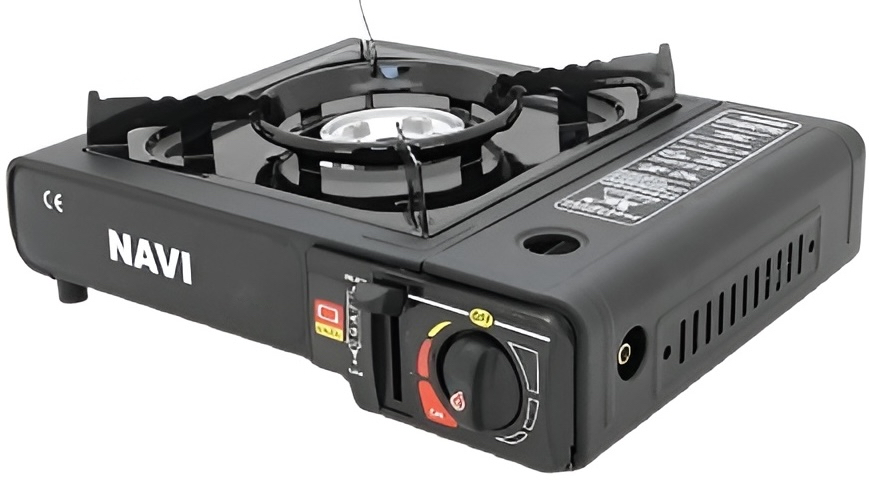 Портативна газова плита Voltronic Navi Black (YT45195)