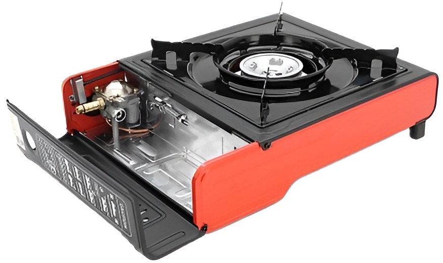 в продажу Портативна газова плита Voltronic GS001-1, Black - фото 3