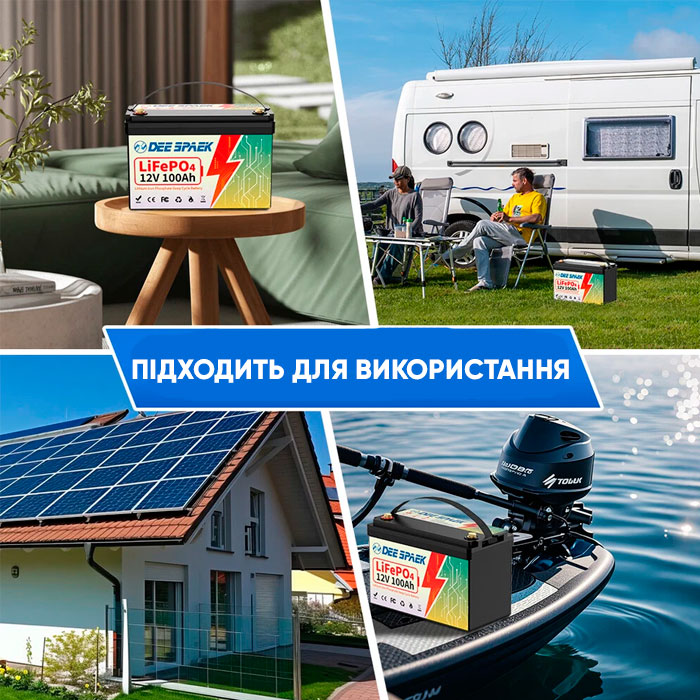 в продаже Аккумулятор Dee Spaek LiFePO4 12V 100 Ah Bluetooth (1280Wh) (BMS 100A) - фото 3