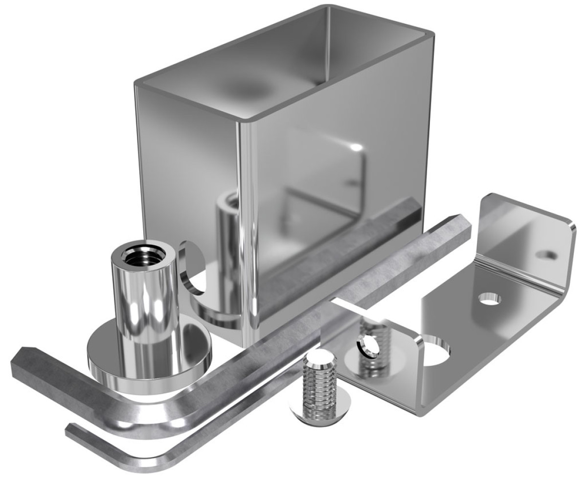 Комплект прихованого підключення Deffi Арт дизайн хром (A.SPAD.36.40.25.C) ціна 0 грн - фотографія 2