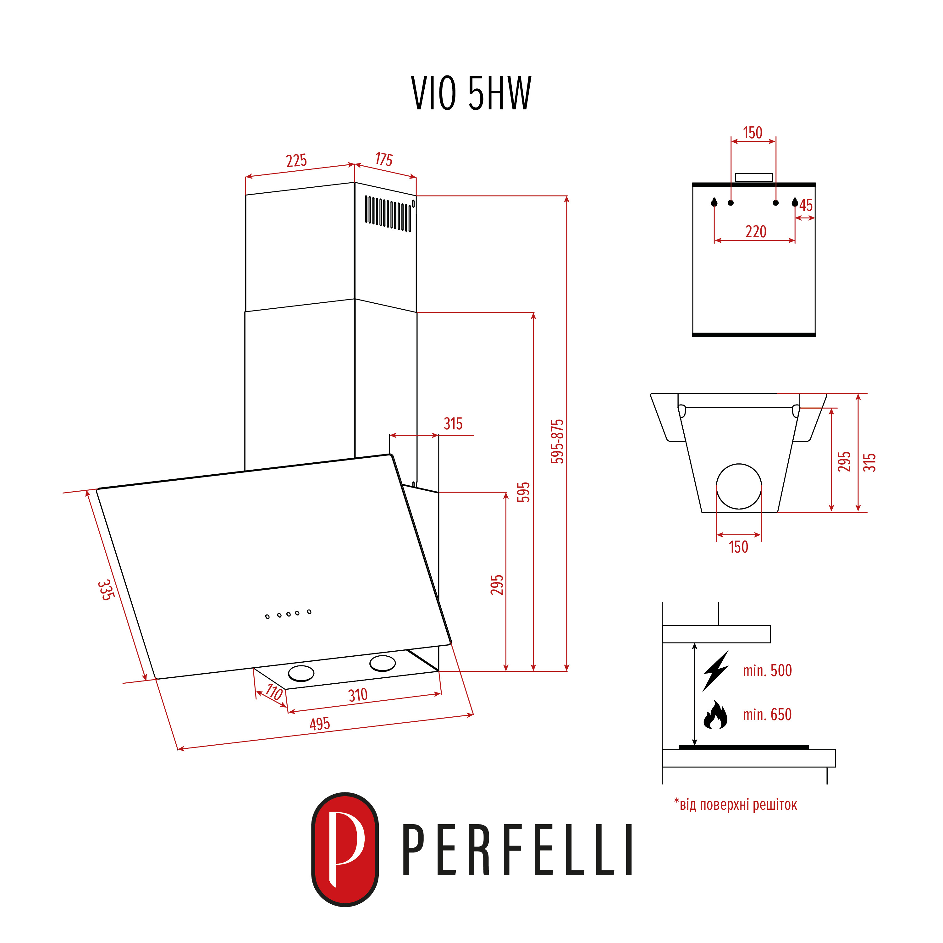 товар Perfelli Vio 5HW Nero - фото 13
