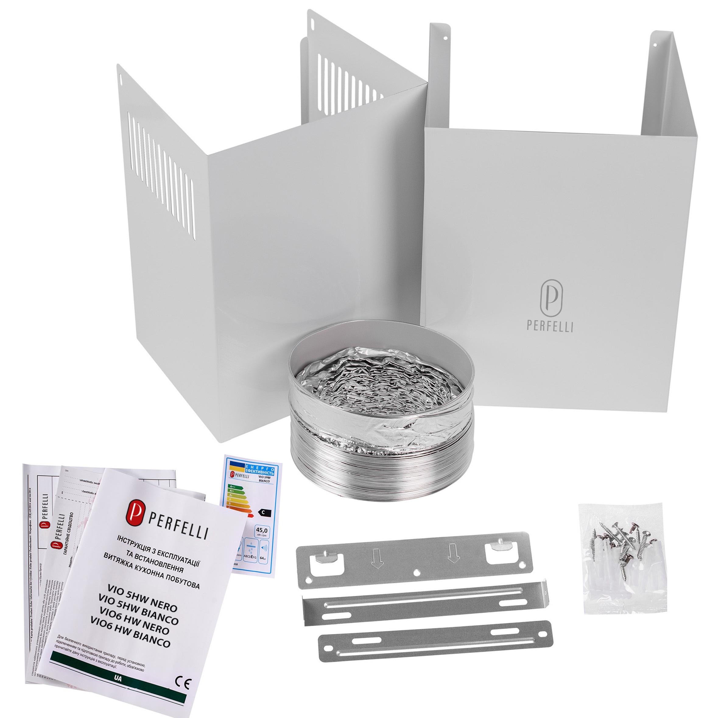 Кухонная вытяжка Perfelli Vio 5HW Bianco обзор - фото 11