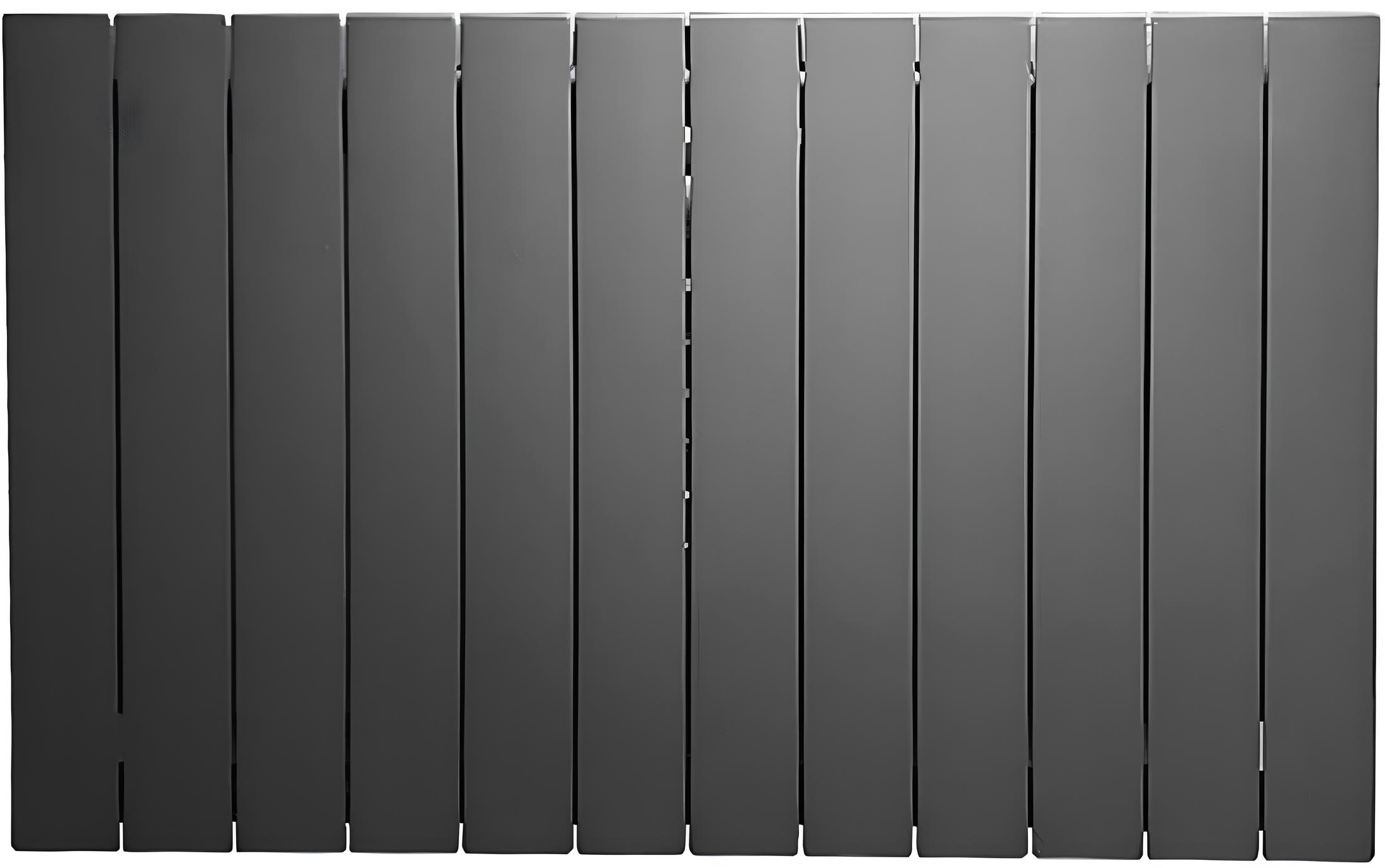 Радіатор для опалення ASG 500/100 Graphite (12 секцій)