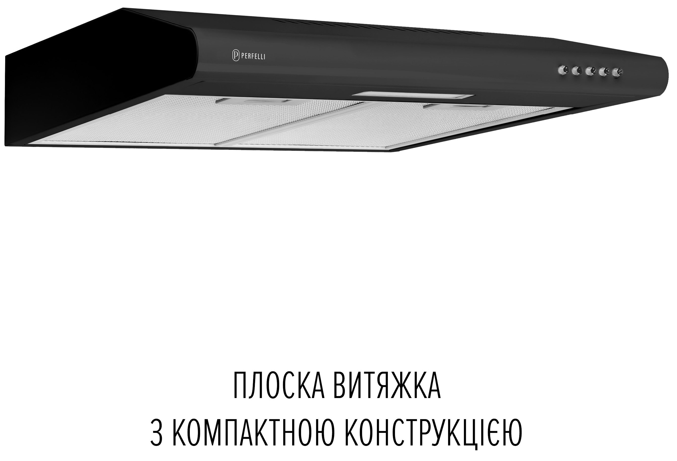 Кухонная вытяжка Perfelli PL 5124 BL Led цена 2389 грн - фотография 2