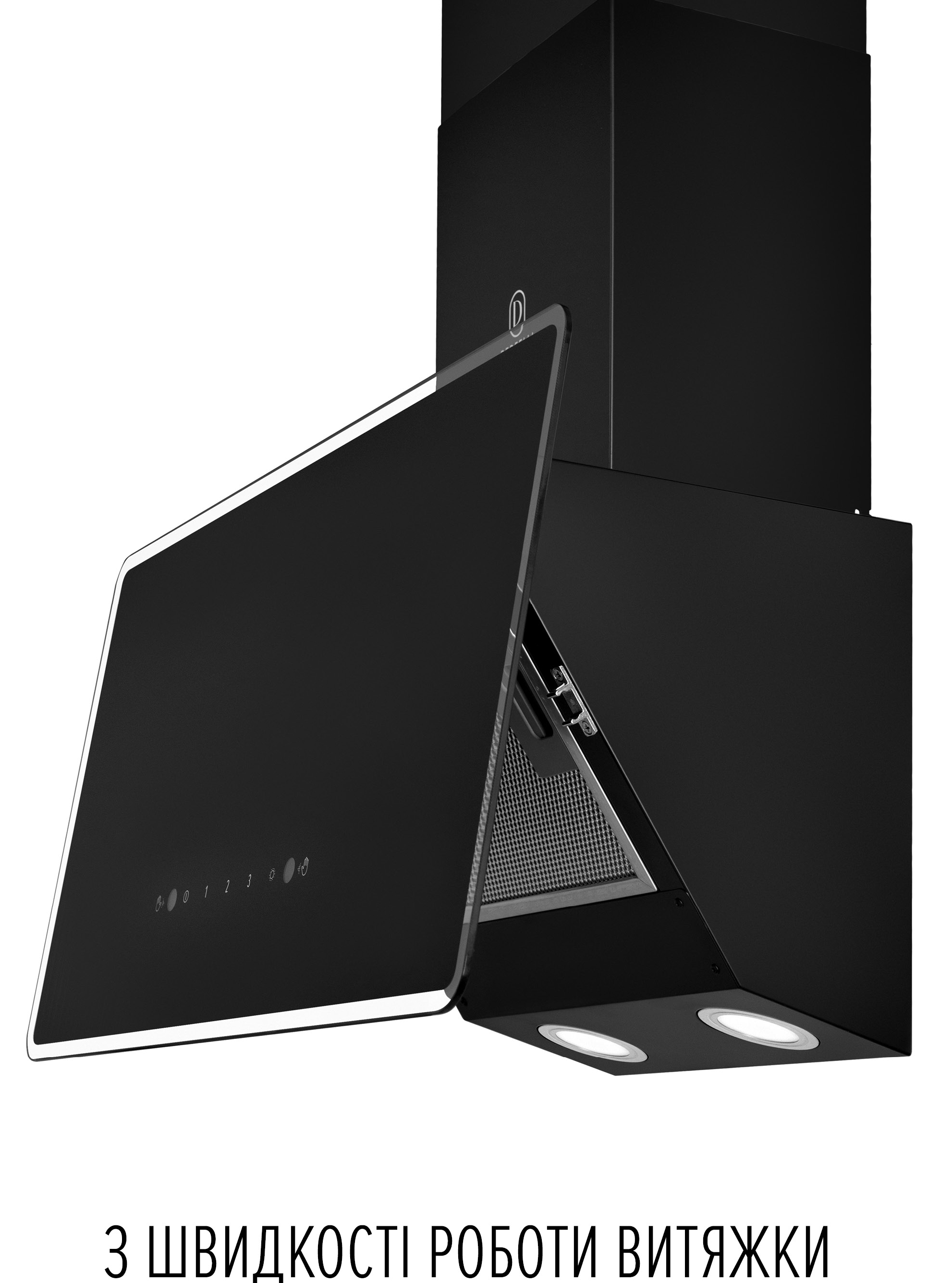 в продаже Кухонная вытяжка Perfelli Vio 6HW Nero - фото 3