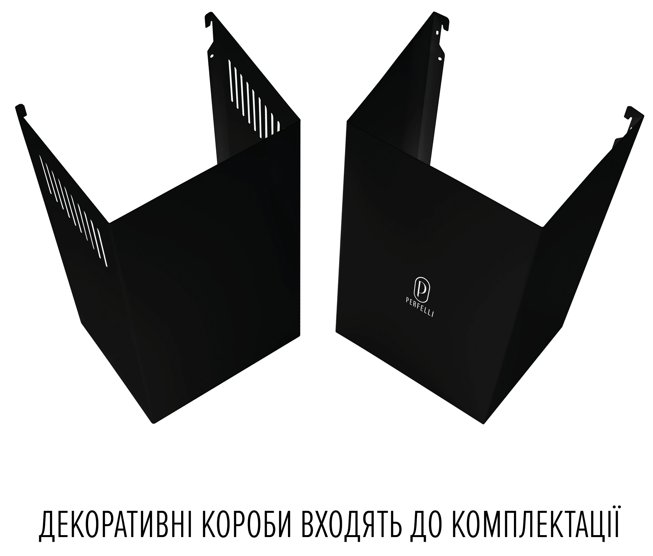 Кухонна витяжка Perfelli Costa 5HM Nero огляд - фото 8