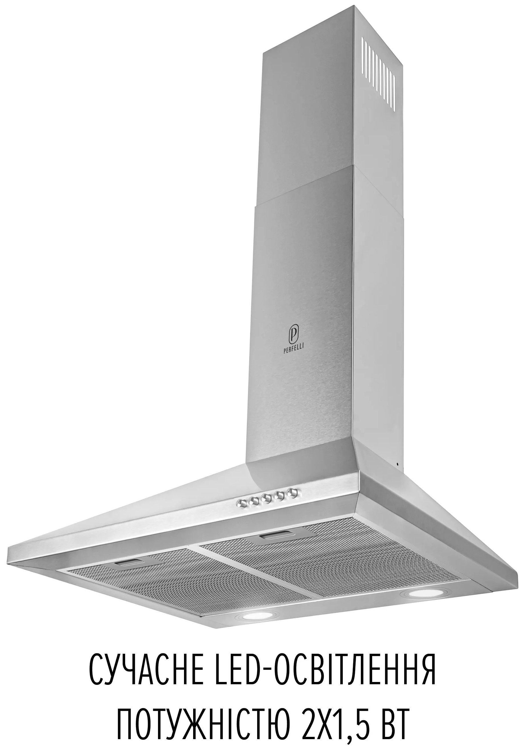 в продажу Кухонна витяжка Perfelli Costa 5HM Inox - фото 3