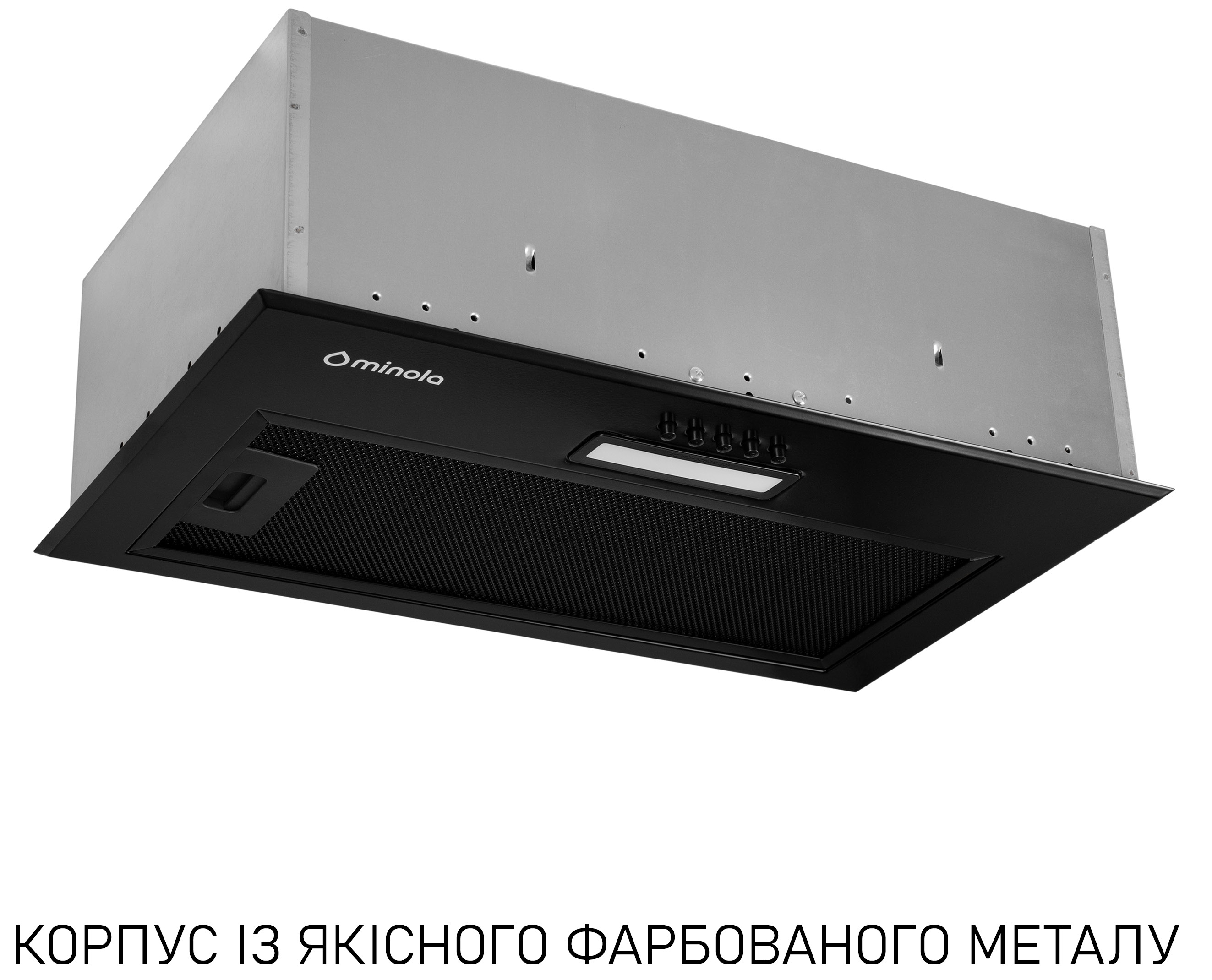 Кухонная вытяжка Minola HBI 5614 BLF 1000 Led цена 3999 грн - фотография 2