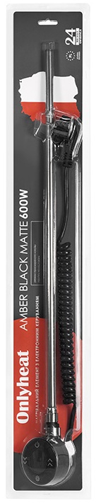 в продажу ТЕН для рушникосушки OnlyHeat Amber Black 0.6 кВт - фото 3