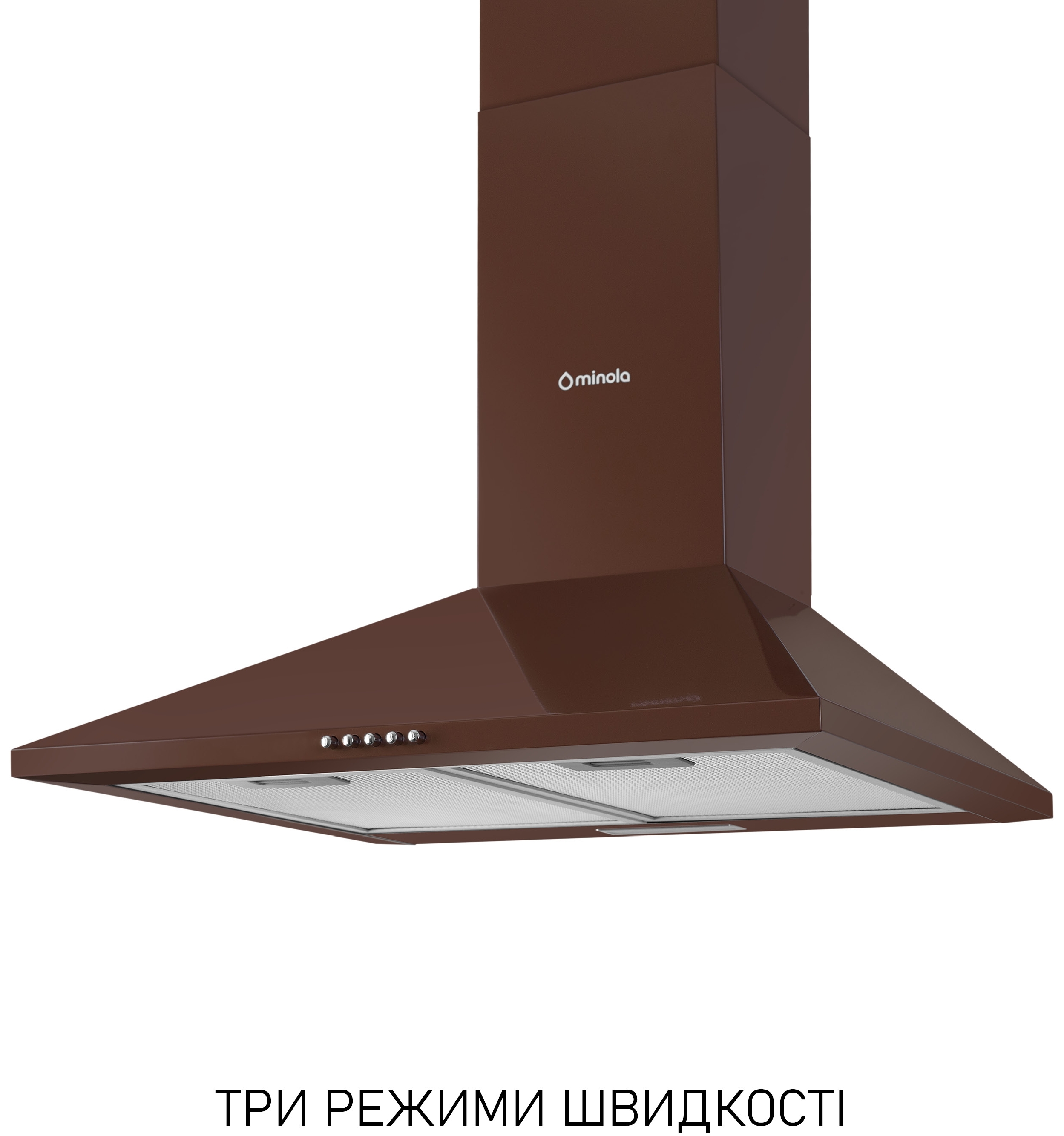 в продаже Кухонная вытяжка Minola HK 6214 BR 700 Led - фото 3