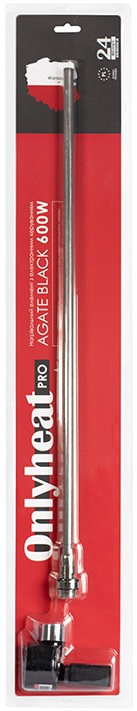 в продажу ТЕН для рушникосушки OnlyHeat Agate Black Pro 0.6 кВт (прихований монтаж) - фото 3