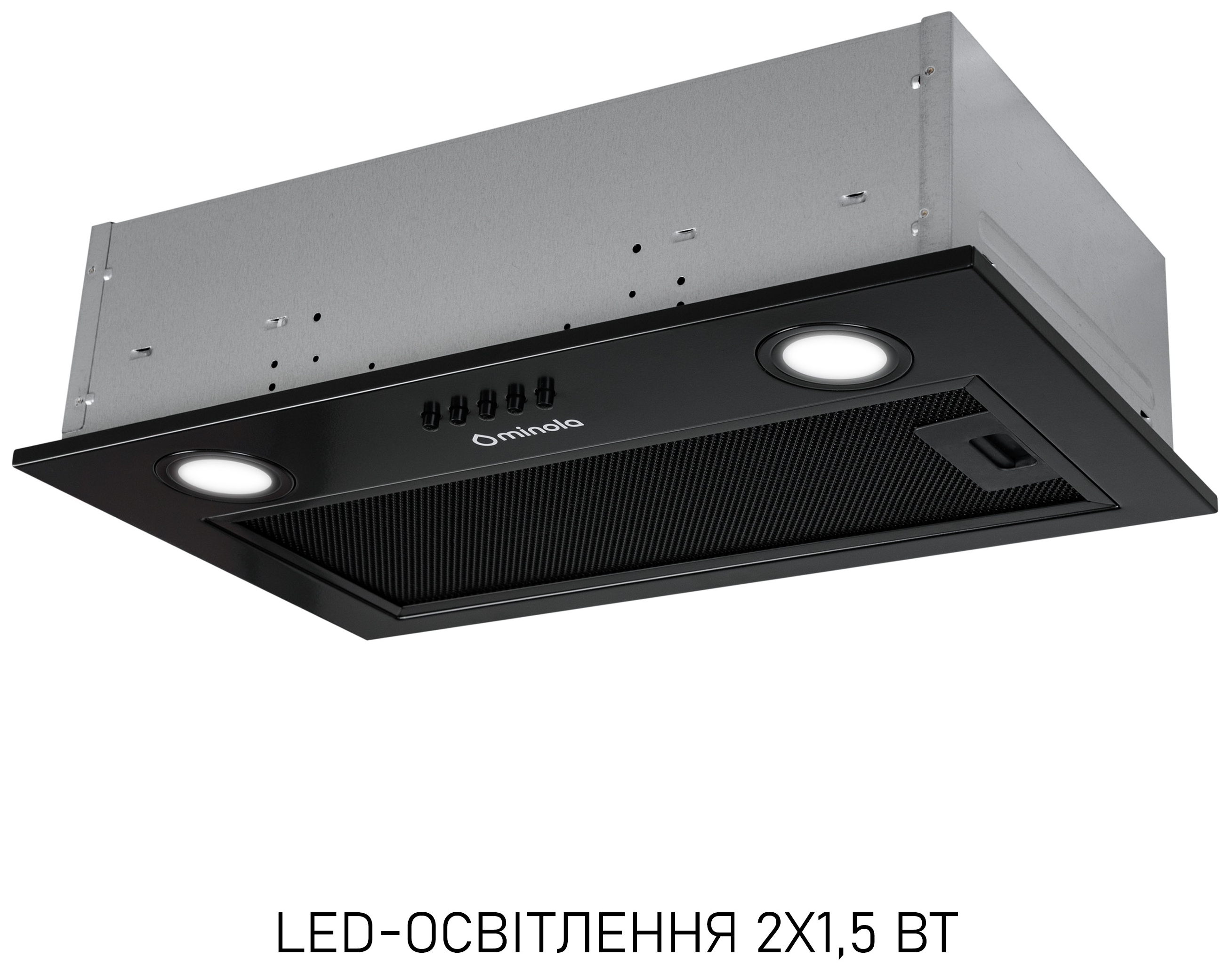 в продаже Кухонная вытяжка Minola HBI 5025 BLF Led - фото 3