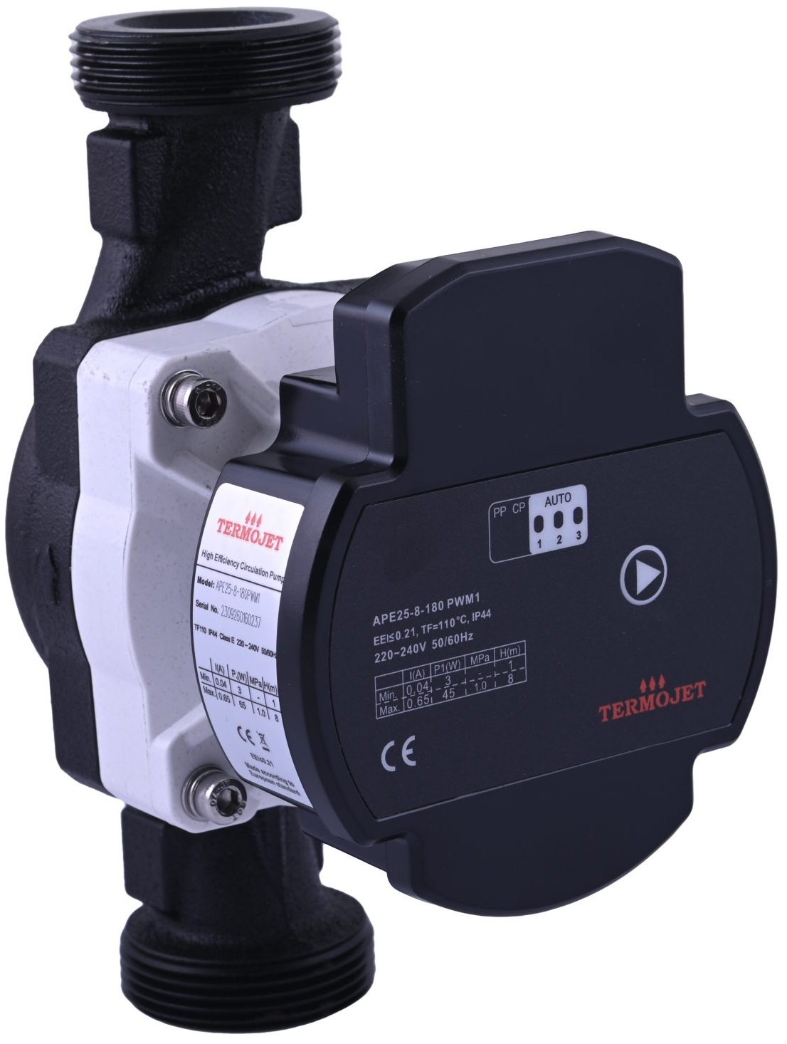Циркуляционный насос для квартиры Termojet APE 25/8-180 PWM (30258018)