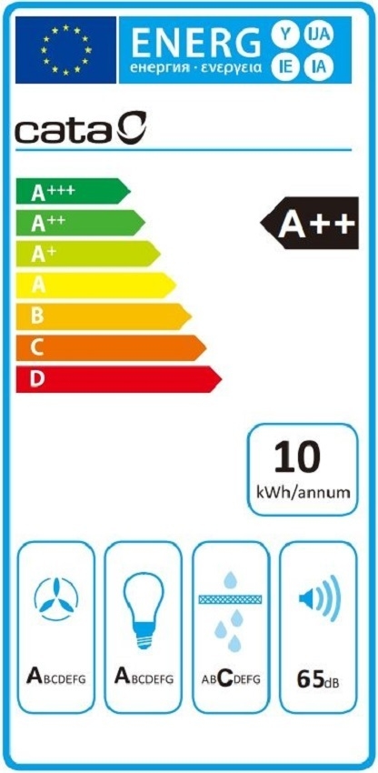 Кухонная вытяжка Cata Legend 6000 XGBK (02060208) цена 8299 грн - фотография 2