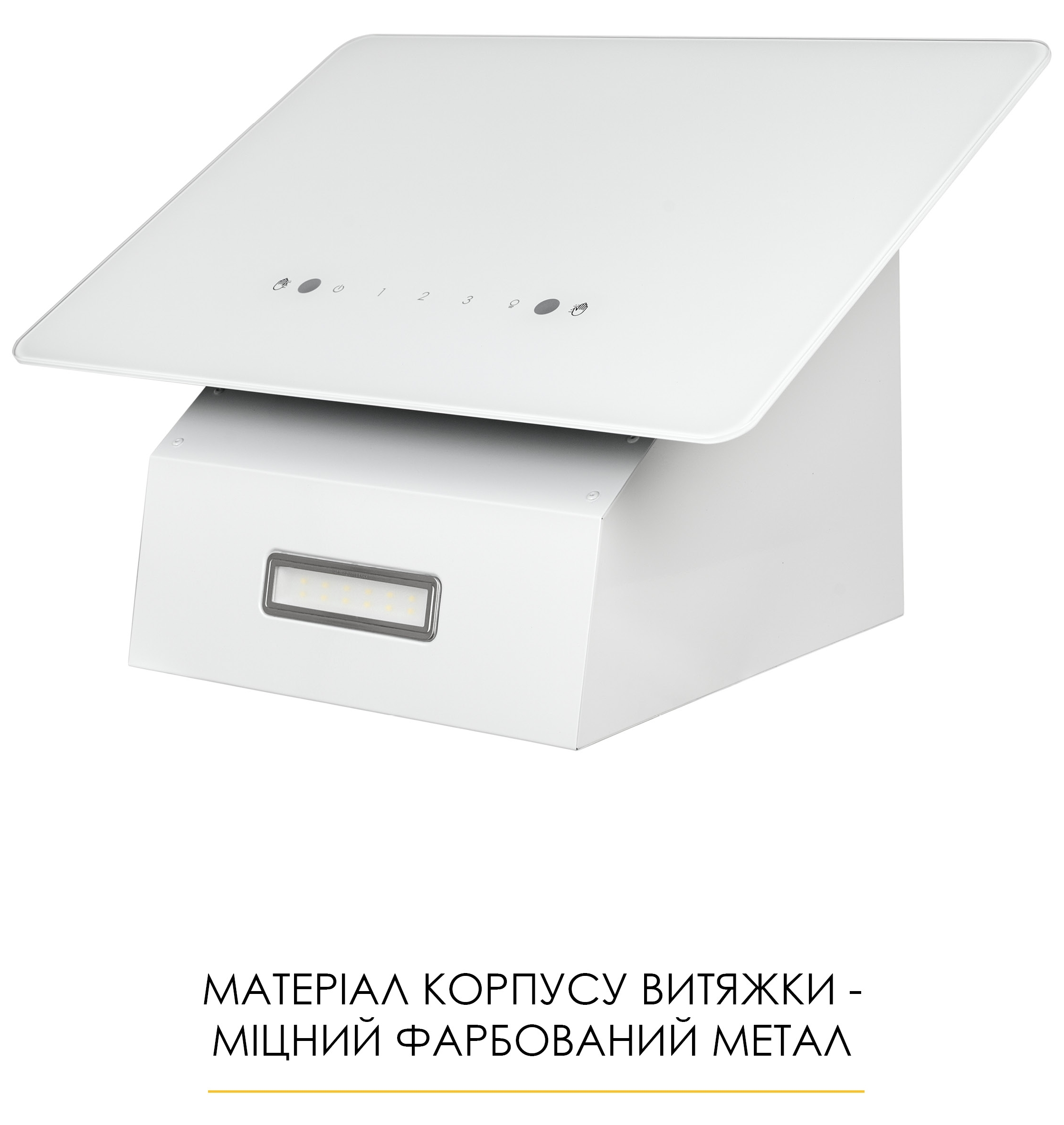 Кухонна витяжка Weilor Aura WDS 53 White огляд - фото 8