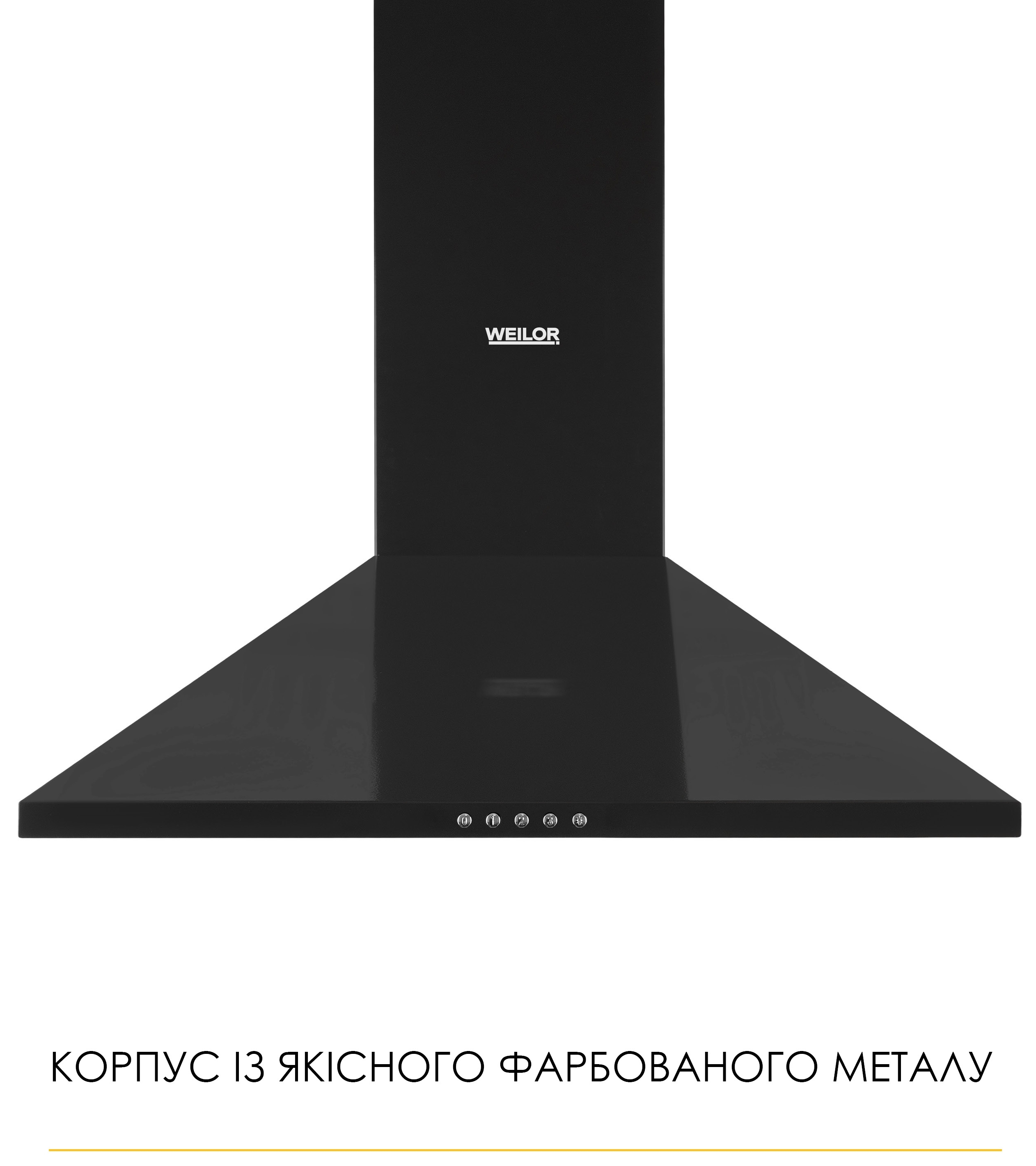 Кухонная вытяжка Weilor WK 62 BL цена 2999 грн - фотография 2