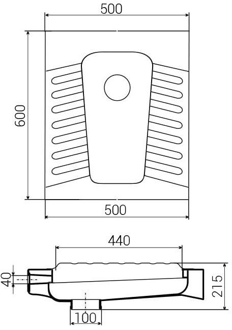 Euroser 50х60 Габаритні розміри