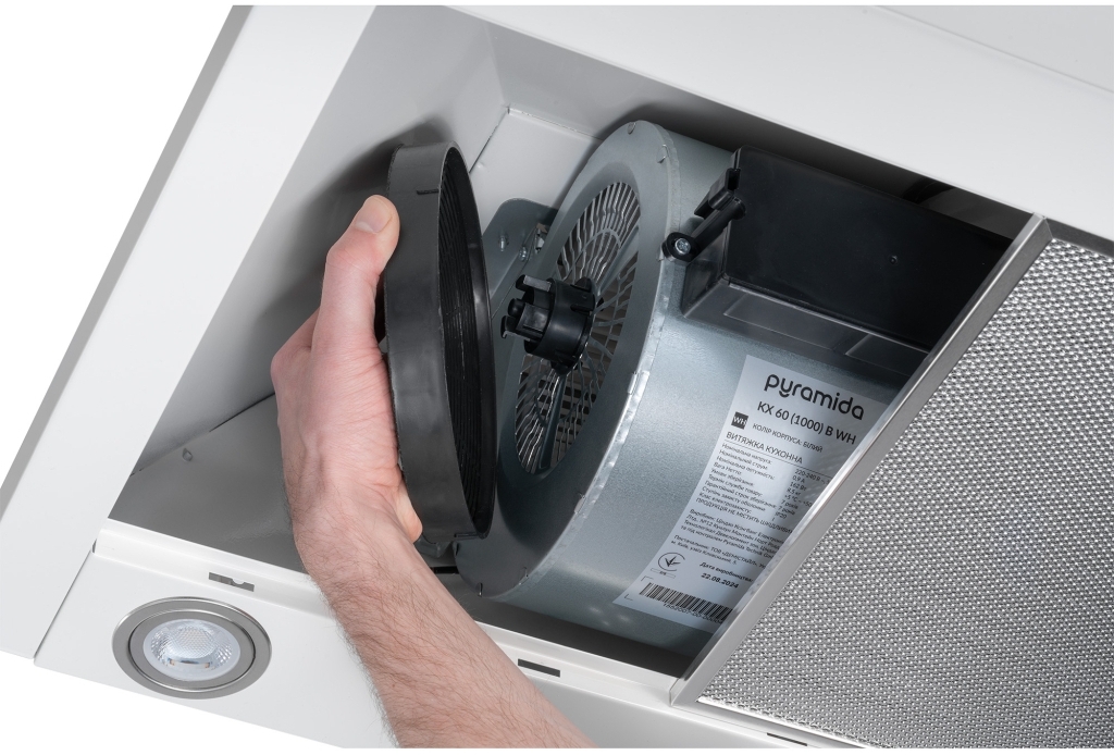 Кухонна витяжка Pyramida KX 60 (1000) B WH інструкція - зображення 6