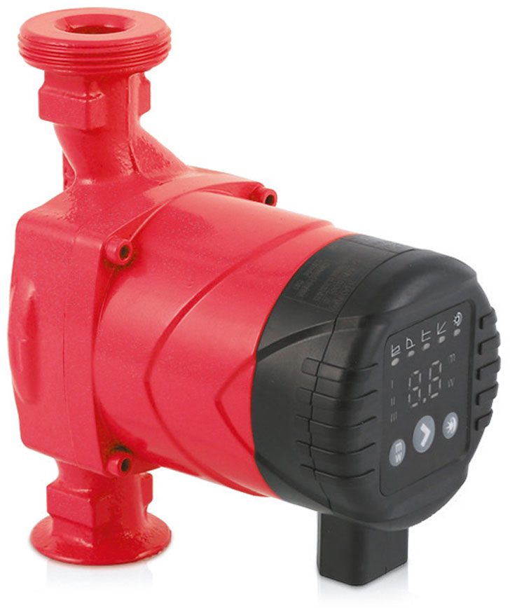 Циркуляційний насос Wetron 10-22Вт Hmax 4м Qmax 46л/хв 1½" 180мм + гайки 1" (774343)