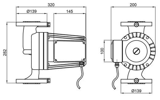 Thermo Alliance LPA50-10-700 (LPA5010700Т) Габаритні розміри
