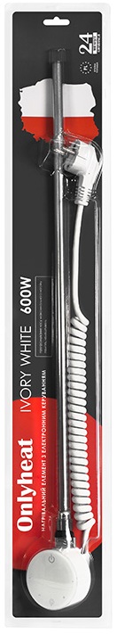 в продаже ТЭН для полотенцесушителя OnlyHeat Ivory White 0.6 кВт - фото 3