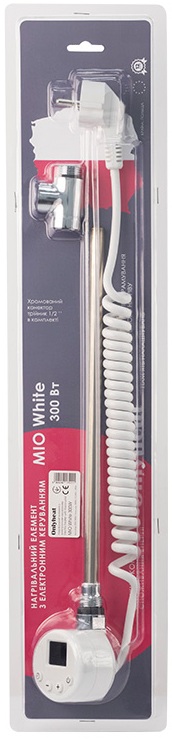 ТЕН для рушникосушки OnlyHeat Pearl White 0.3 кВт ціна 1734 грн - фотографія 2