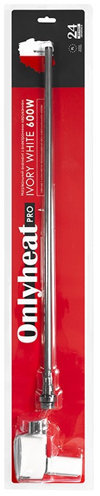 в продажу ТЕН для рушникосушки OnlyHeat Ivory White Pro 0.6 кВт (прихований монтаж) - фото 3