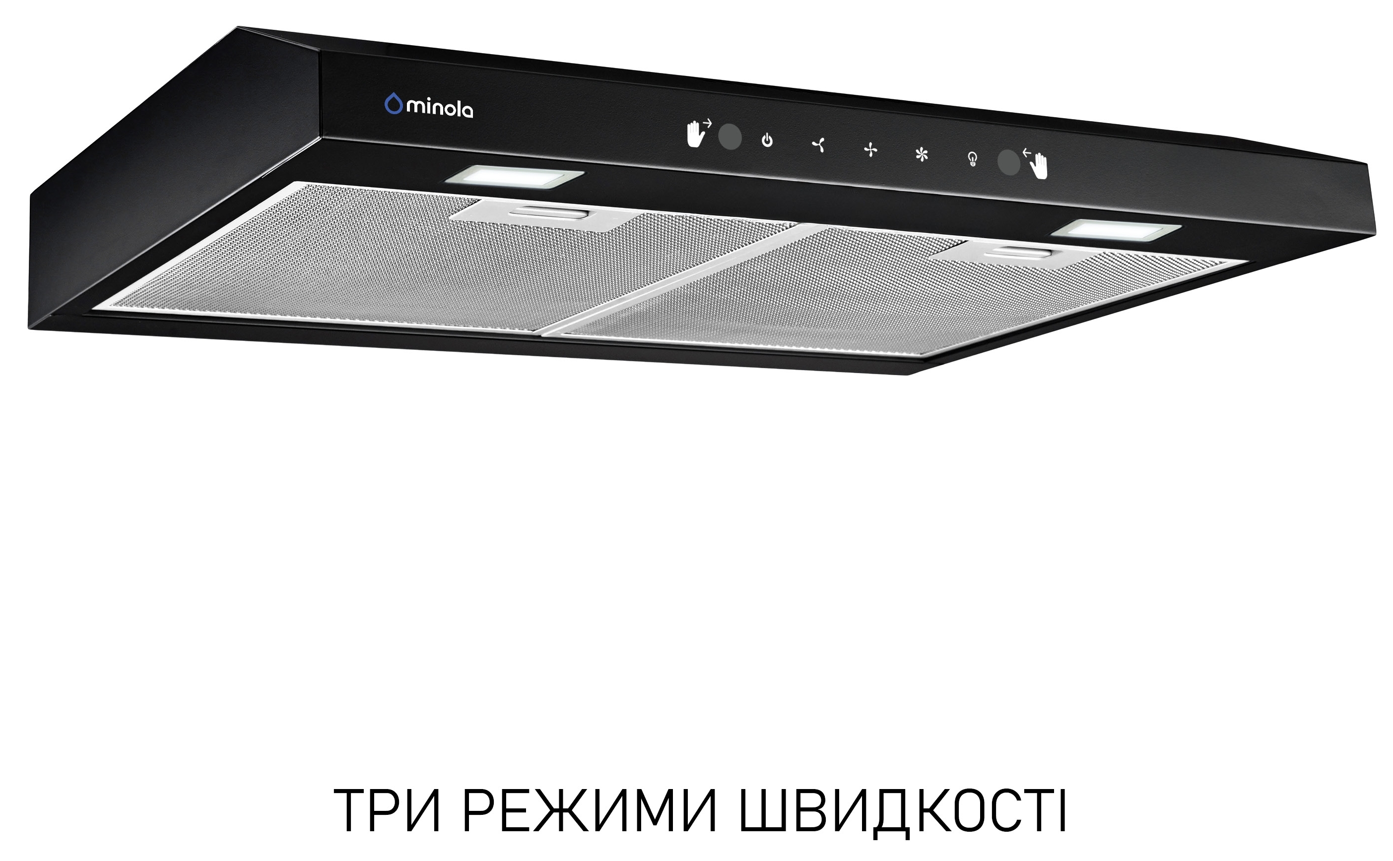 в продаже Кухонная вытяжка Minola HPLS 612 BL - фото 3