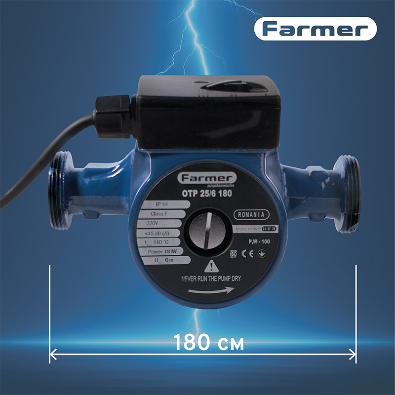 Farmer 25/6-180 (20880) Габаритные размеры