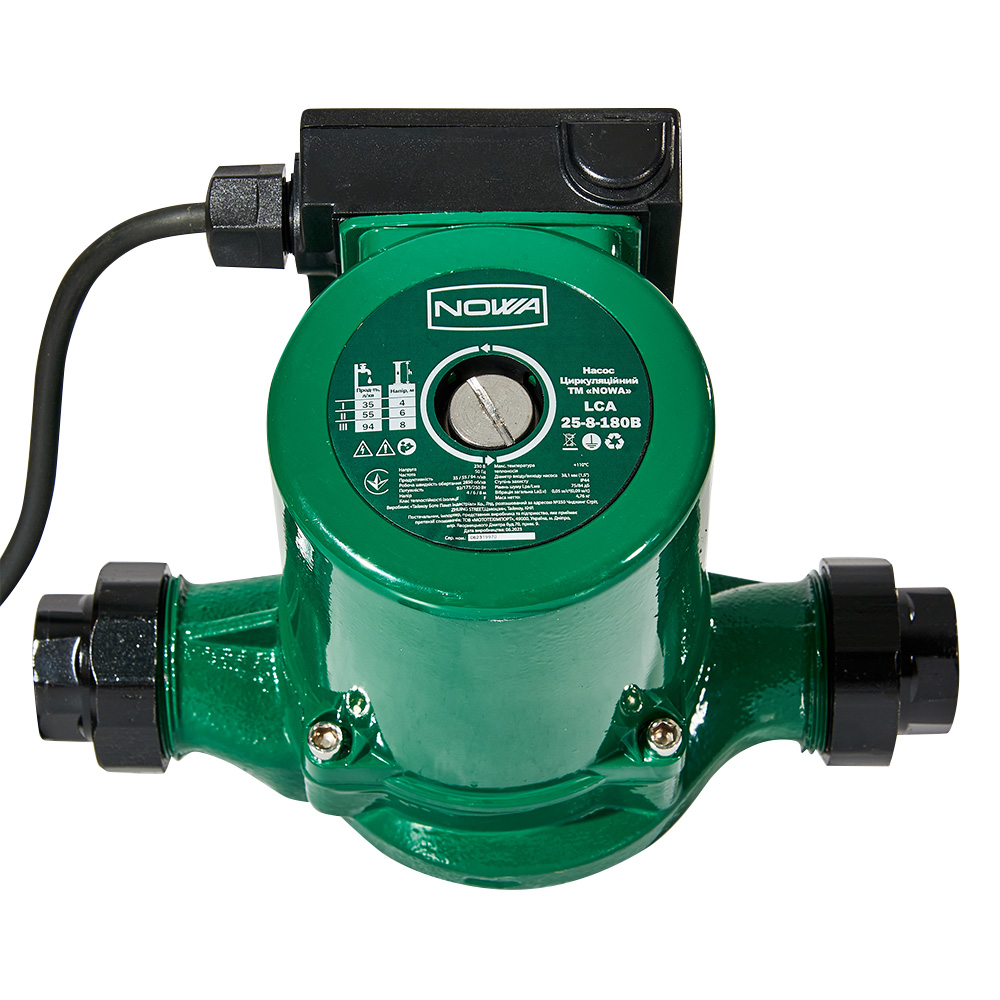Циркуляционный насос Nowa LCА 25-8-180B (188805) инструкция - изображение 6