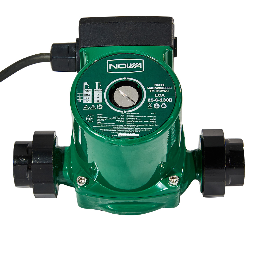 Циркуляционный насос Nowa LCА 25-6-130B (188803) инструкция - изображение 6