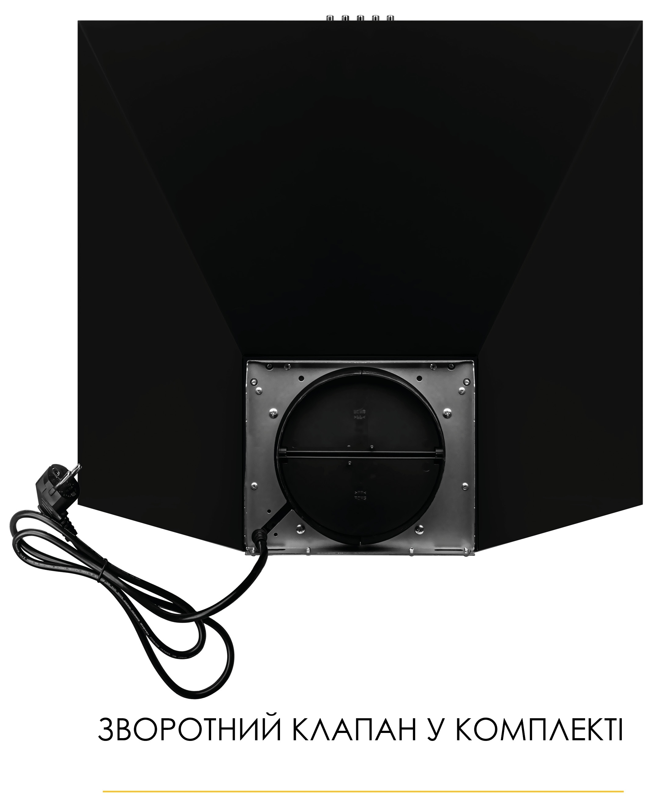 Кухонна витяжка Weilor WK 52 BL зовнішній вигляд - фото 9