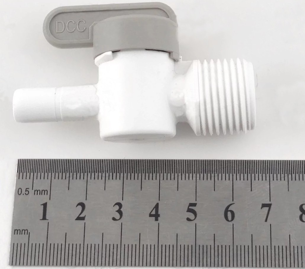 Кран Raifil 1825-T (резьба 1/2" - стержень 3/8") цена 252 грн - фотография 2