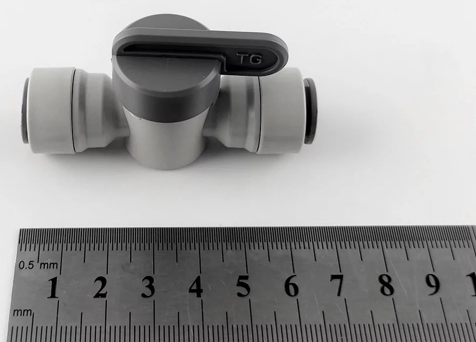 Кран на бак Raifil 1825-В / BV-107-EZ (цанга 3/8" - цанга 3/8") цена 258 грн - фотография 2