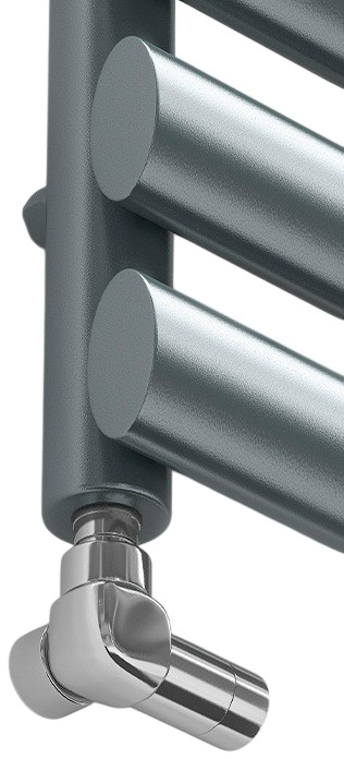 Рушникосушка Ideale Eva 11 9/820/500, антрацит ціна 9090 грн - фотографія 2