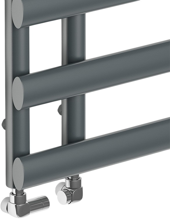 Рушникосушка Ideale Emma 11 10/1140/500, антрацит ціна 10565 грн - фотографія 2