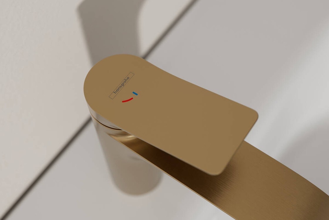 Смеситель для умывальника Hansgrohe Vivenis 250 CoolStart Brushed Bronze (75045140) цена 27316 грн - фотография 2