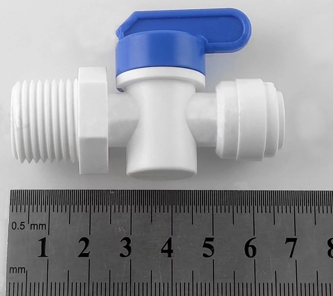 Кран Raifil 1825-P (резьба 1/2" - цанга 3/8") цена 185 грн - фотография 2