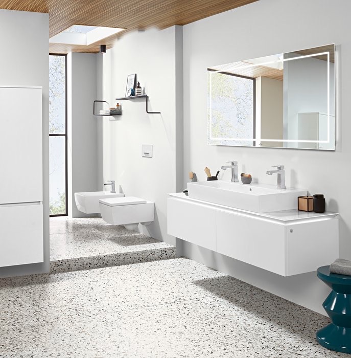 обзор товара Унитаз подвесной Villeroy&Boch Memento 2.0 (4633R0R1) - фотография 12