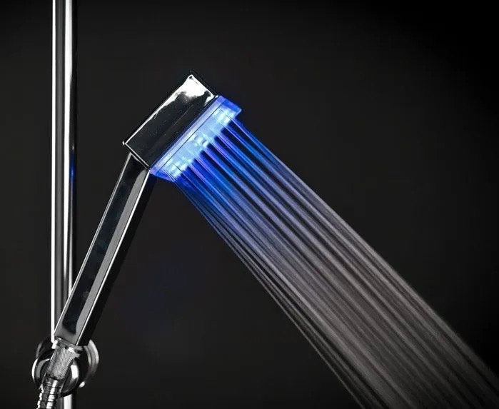 Лейка для душа Santeh LED Quadro (LD8008-A4) цена 735 грн - фотография 2