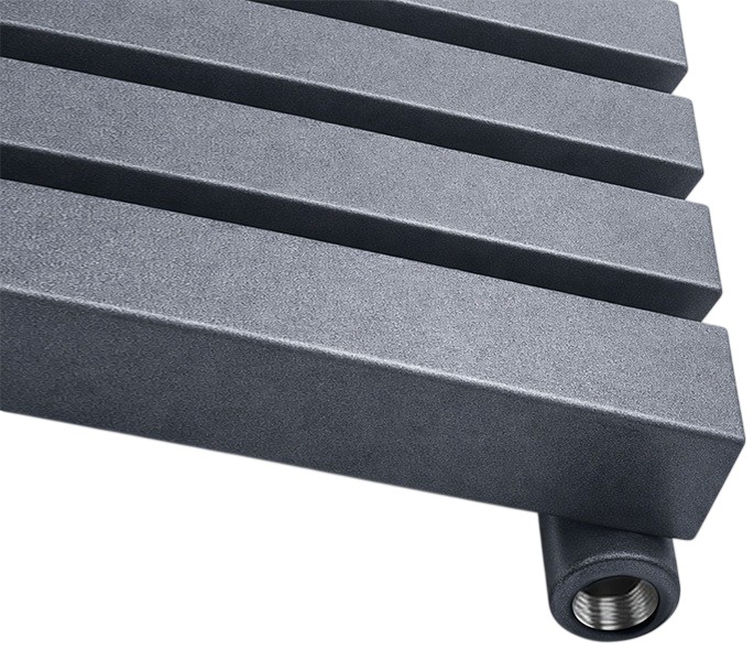 Полотенцесушитель Ideale Mila 11 16/990/500, антрацит цена 9715 грн - фотография 2