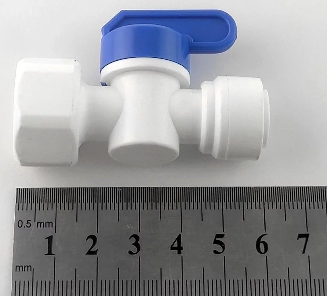 Кран Raifil 1825-S (резьба 1/2" - цанга 3/8") цена 185 грн - фотография 2