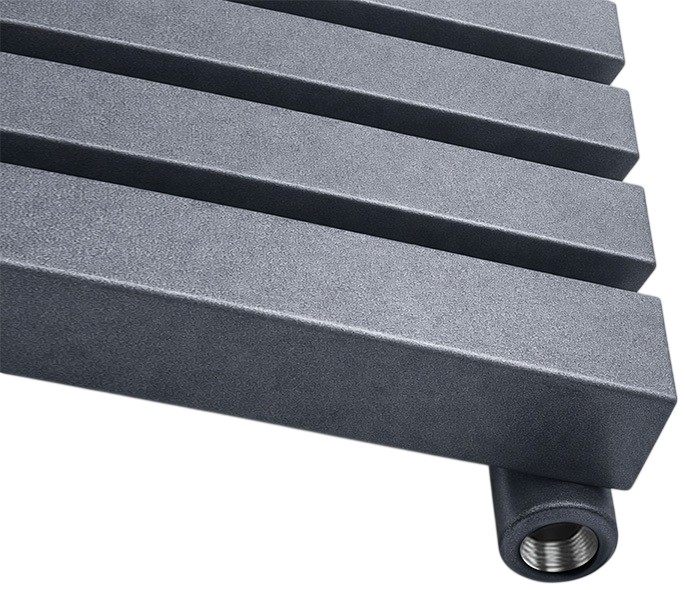 Рушникосушка Ideale Mila 11 14/810/500, антрацит ціна 8687 грн - фотографія 2