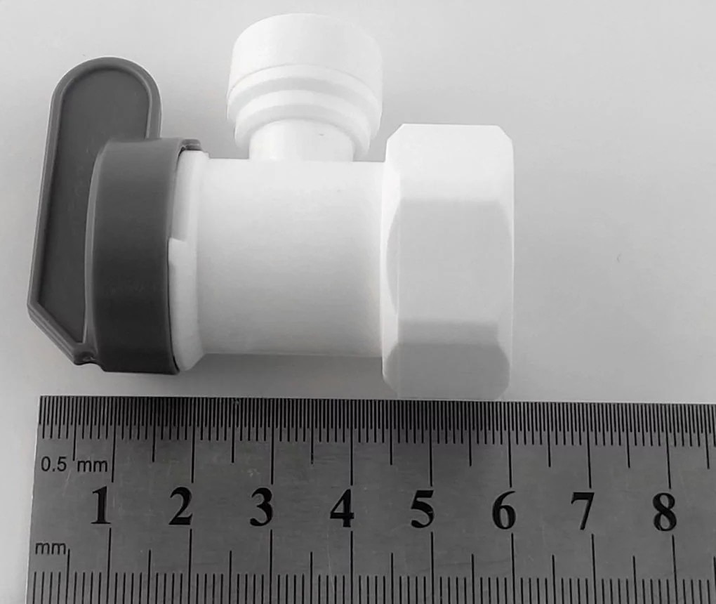 Кран на бак Raifil 1823-K (резьба 3/4" - цанга 3/8") цена 310 грн - фотография 2