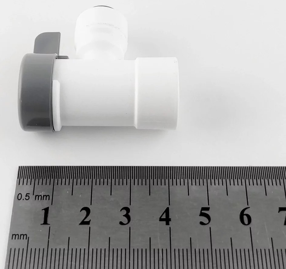 Кран на бак Raifil 823-A/ BV-102-EZ (резьба 1/4" - цанга 1/4") цена 205 грн - фотография 2