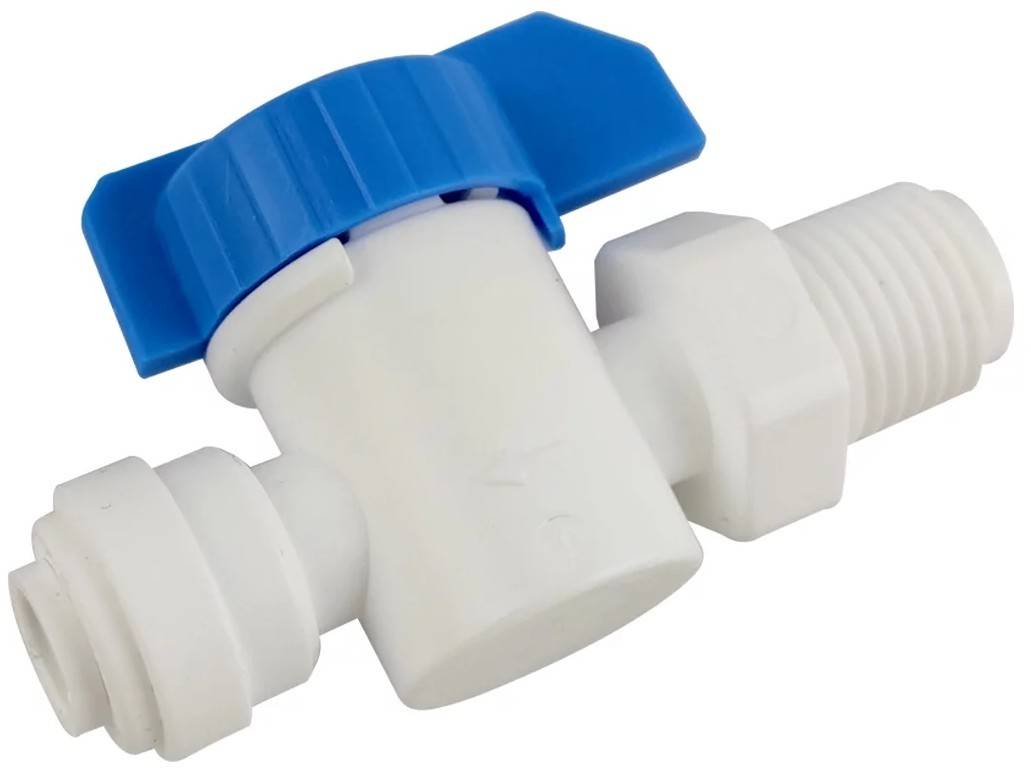 Кран Organic Filter Co. 1825-K/ WB-CV1444 (резьба 1/4" - цанга 1/4") цена 290 грн - фотография 2