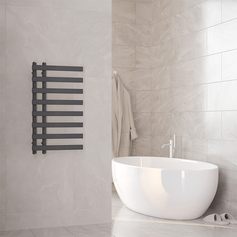 в продаже Полотенцесушитель Ideale Aurora 11 8/800/450, антрацит - фото 3